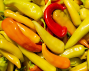 yellow aji peppers