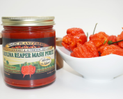 carolina reaper peppers, carolina reaper mason jar